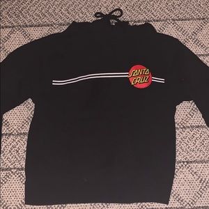 Black Santa Cruz hoodie